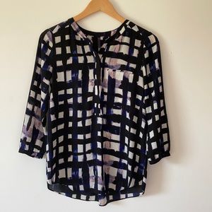 NYDJ Pleat Back Blouse